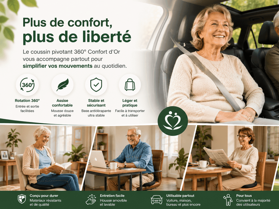 Pensé pour votre confort au quotidien